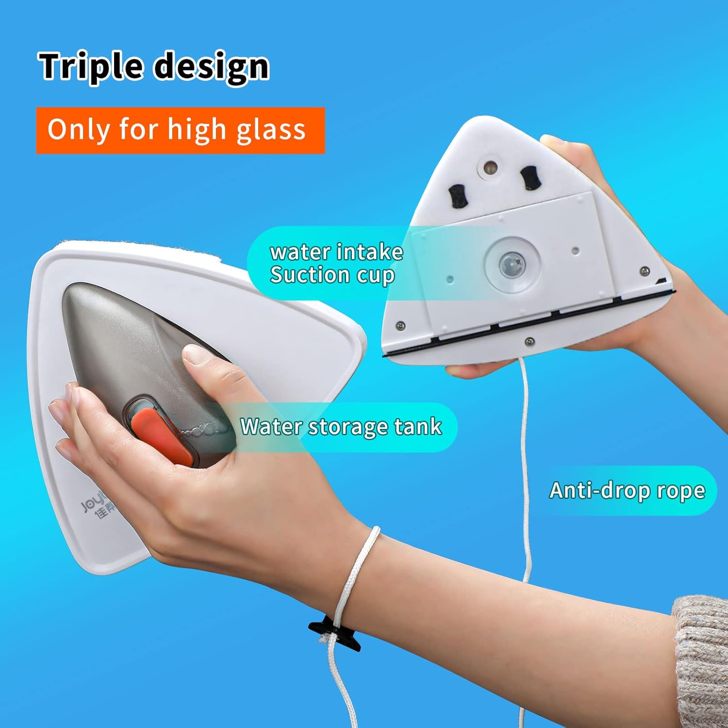 Limpiacristales magnético con depósito para líquido - additional image 3